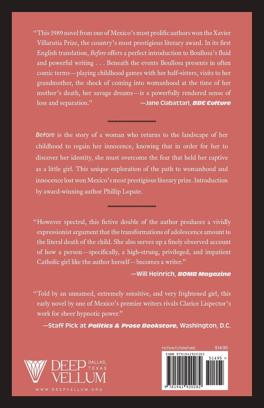 Rückseitencover Before