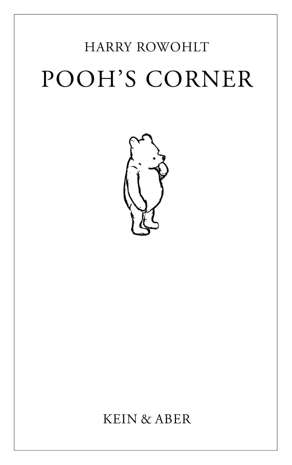 Vorderes Coverbild Pooh's Corner 1989 - 2013