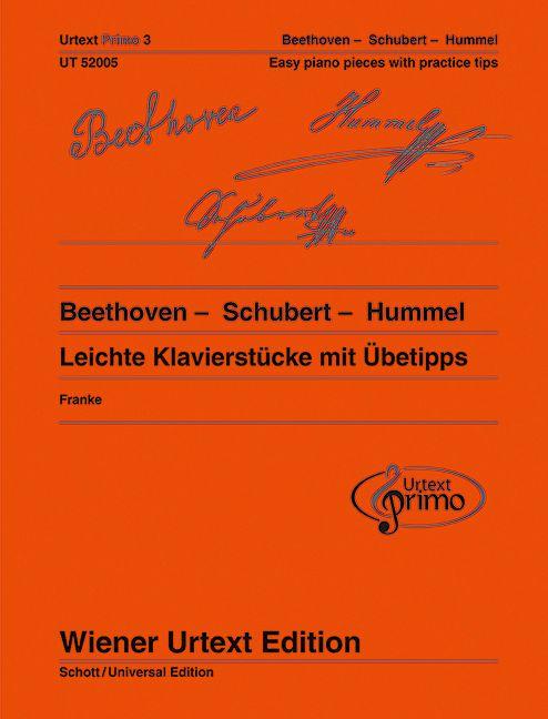 Vorderes Coverbild Beethoven - Schubert - Hummel