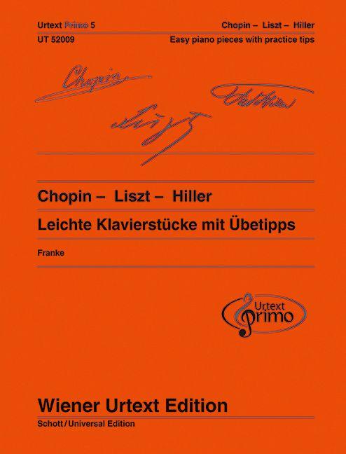 Vorderes Coverbild Chopin - Liszt - Hiller