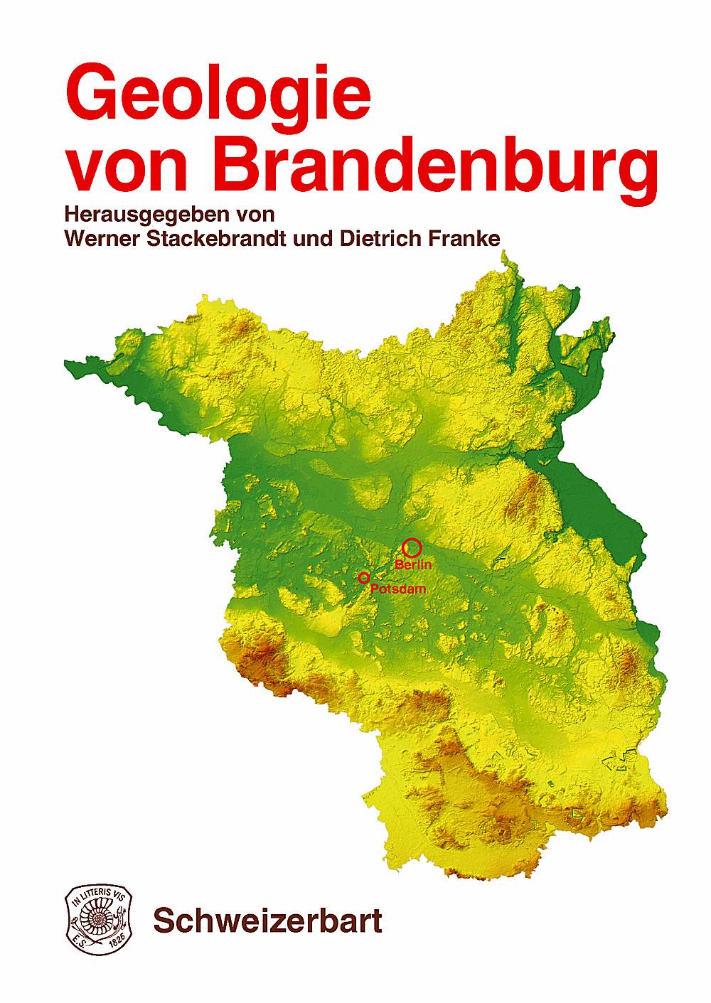Vorderes Coverbild Geologie von Brandenburg