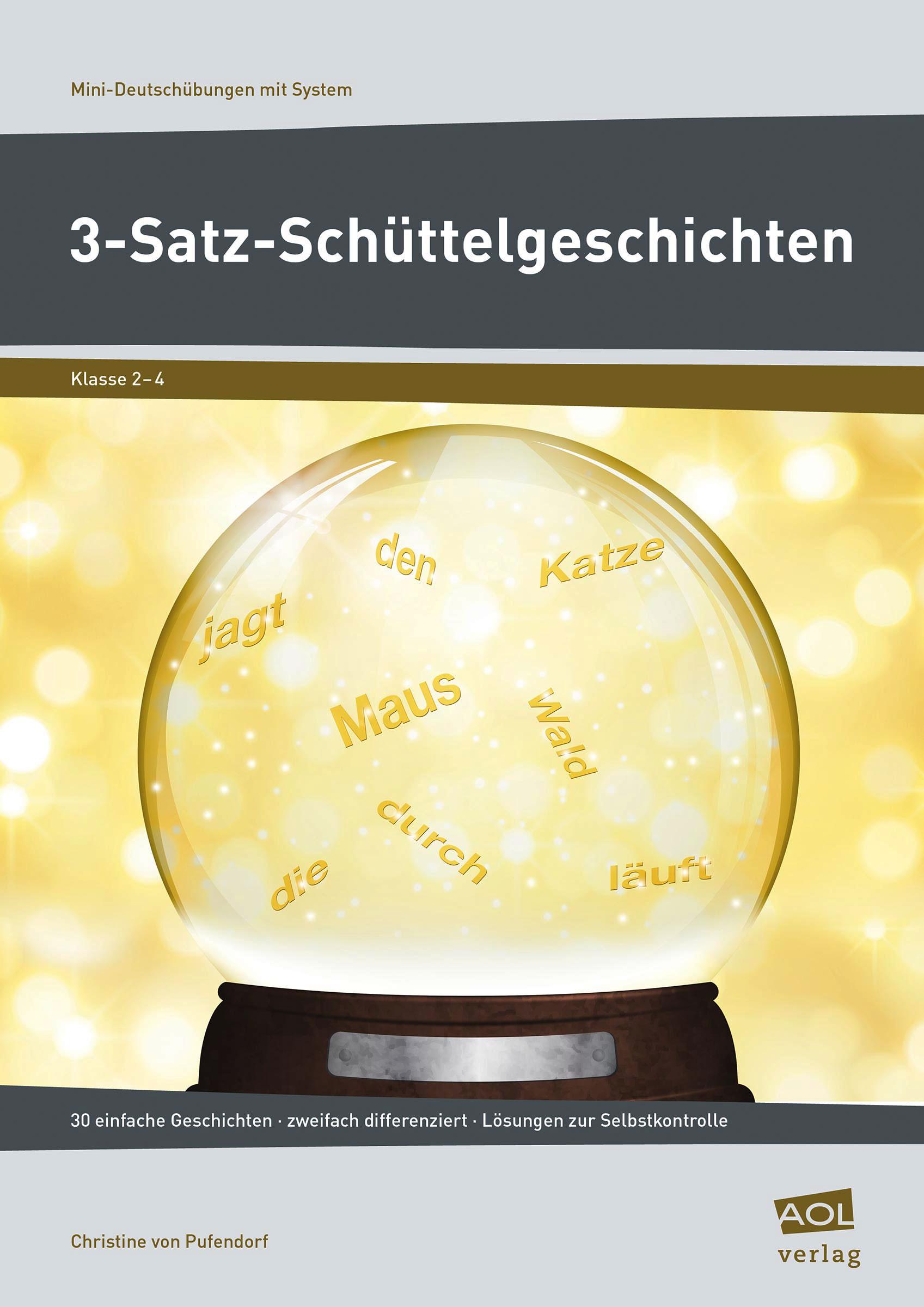 Vorderes Coverbild 3-Satz-Schüttelgeschichten