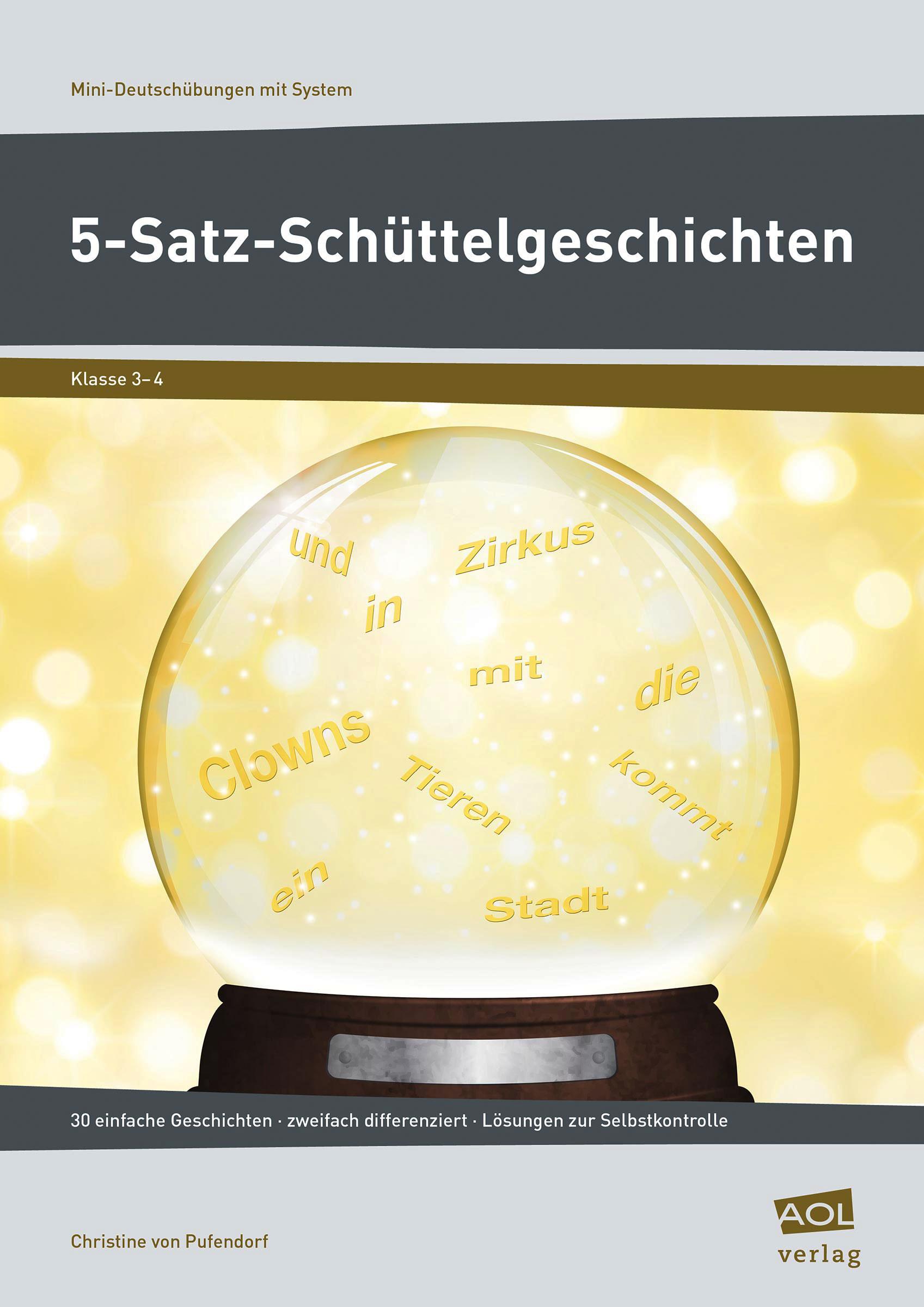 Vorderes Coverbild 5-Satz-Schüttelgeschichten