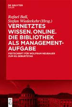Vorderes Coverbild Vernetztes Wissen. Online. Die Bibliothek als Managementaufgabe
