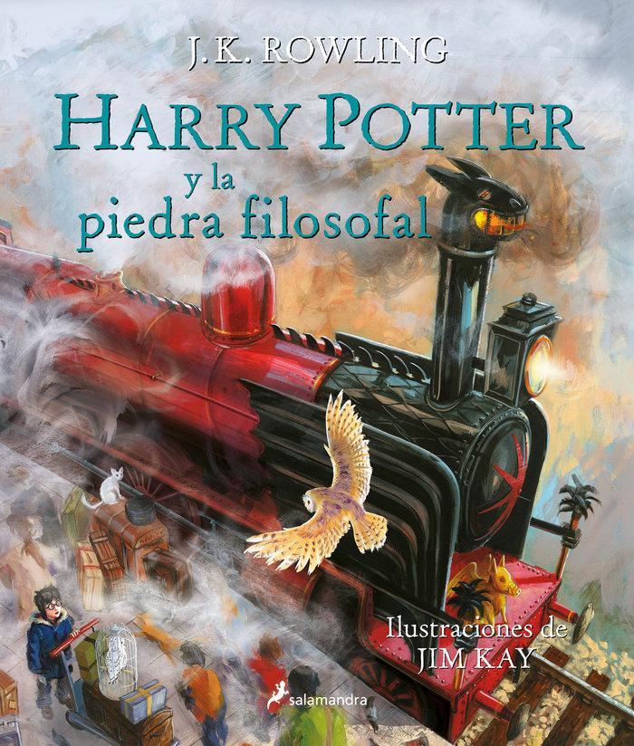 Vorderes Coverbild Harry Potter y la piedra filosofal