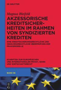 Vorderes Coverbild Akzessorische Kreditsicherheiten im Rahmen von syndizierten Krediten
