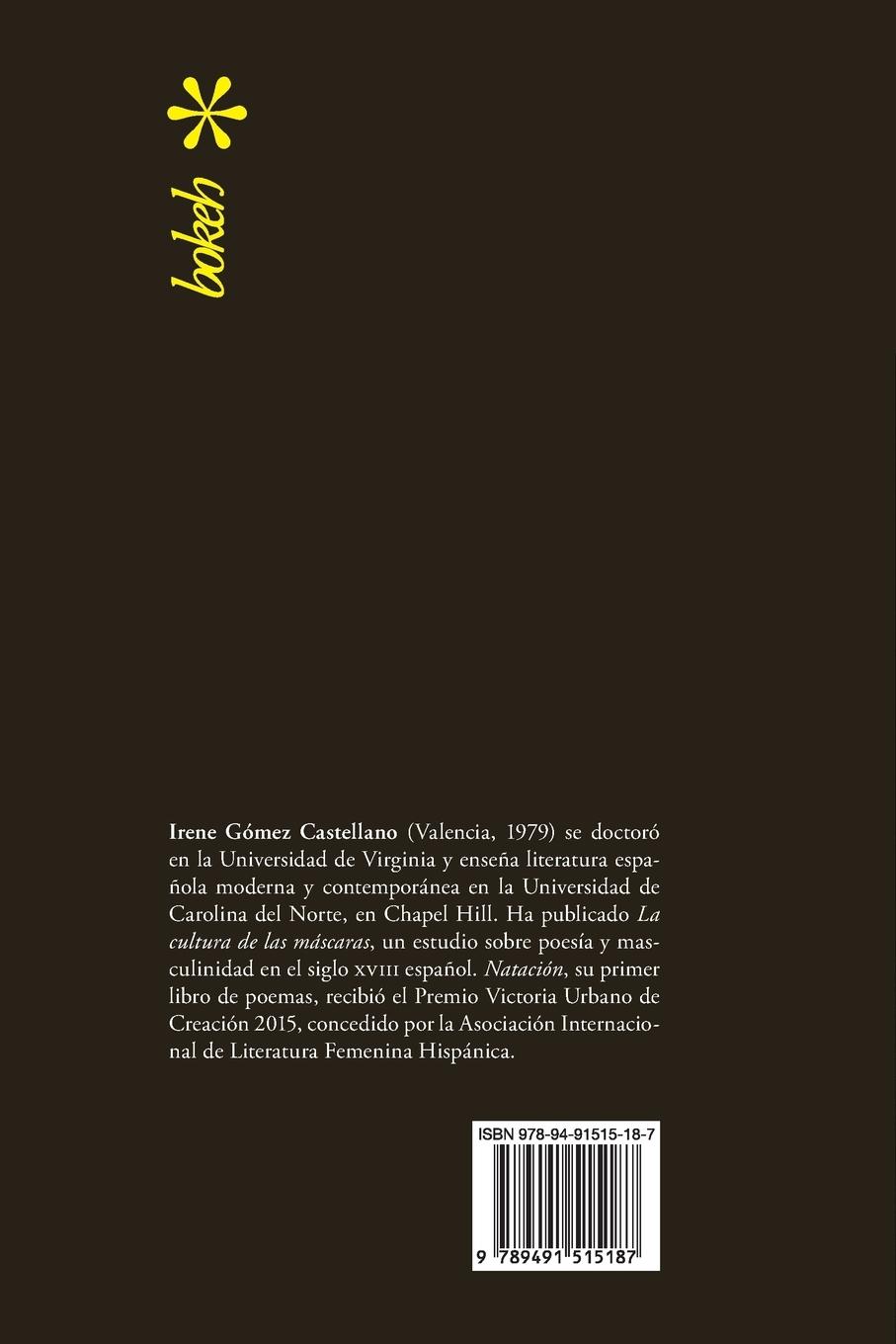 Rückseitencover Natación