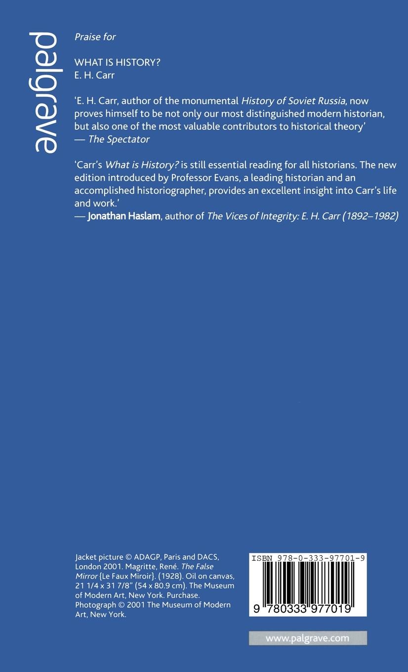 Rückseitencover What is History?