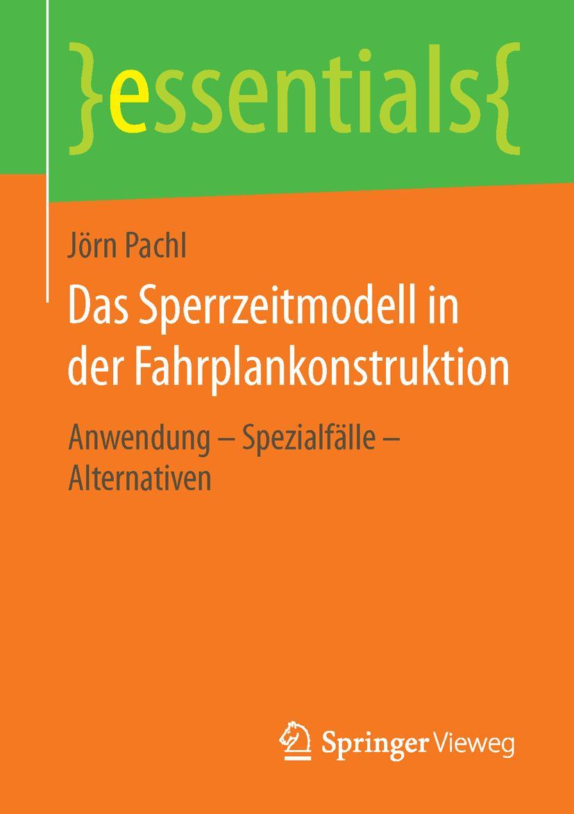 Vorderes Coverbild Das Sperrzeitmodell in der Fahrplankonstruktion