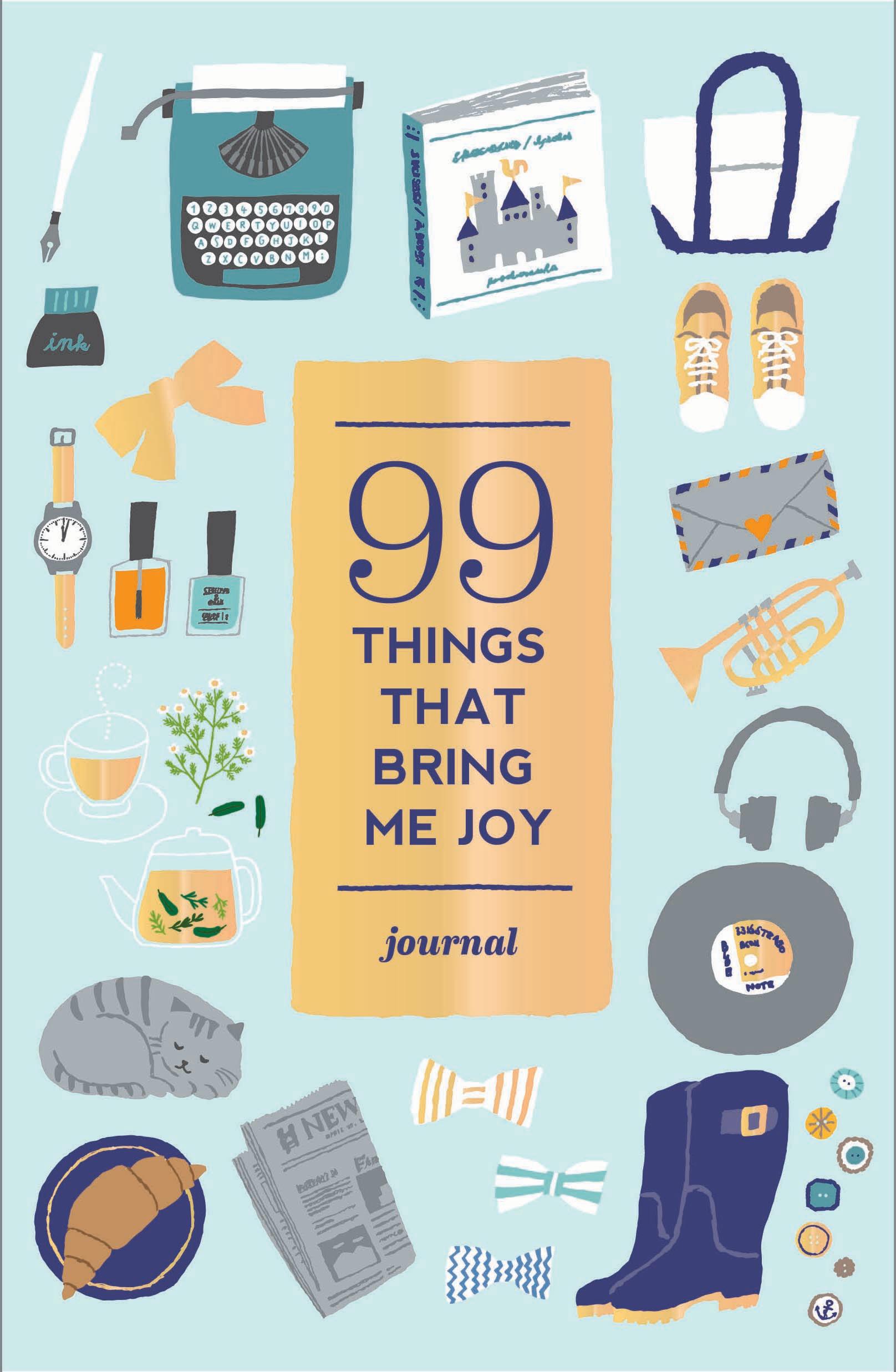 Vorderes Coverbild 99 Things That Bring Me Joy Guided Journal