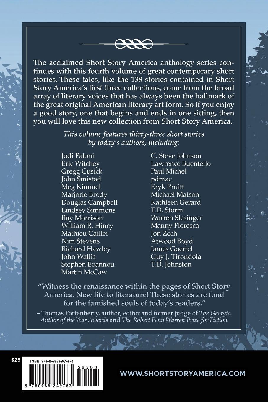 Rückseitencover Short Story America, Volume Four
