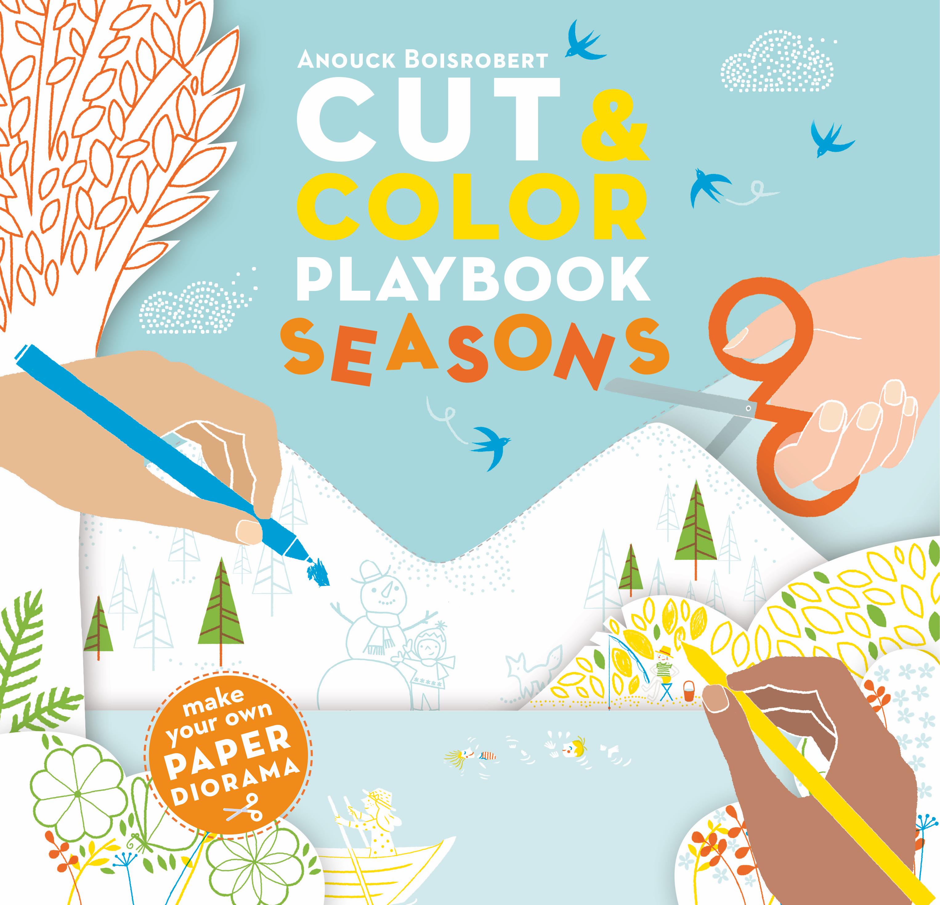 Vorderes Coverbild Cut and Colour Playbook: Seasons