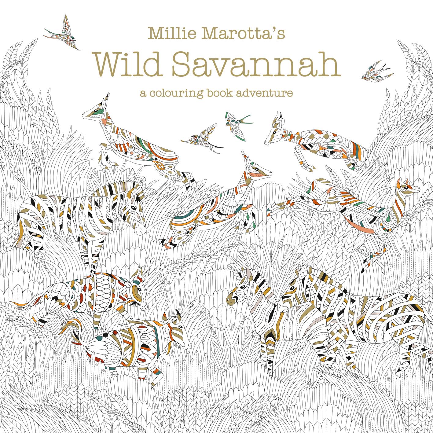 Vorderes Coverbild Millie Marotta's Wild Savannah