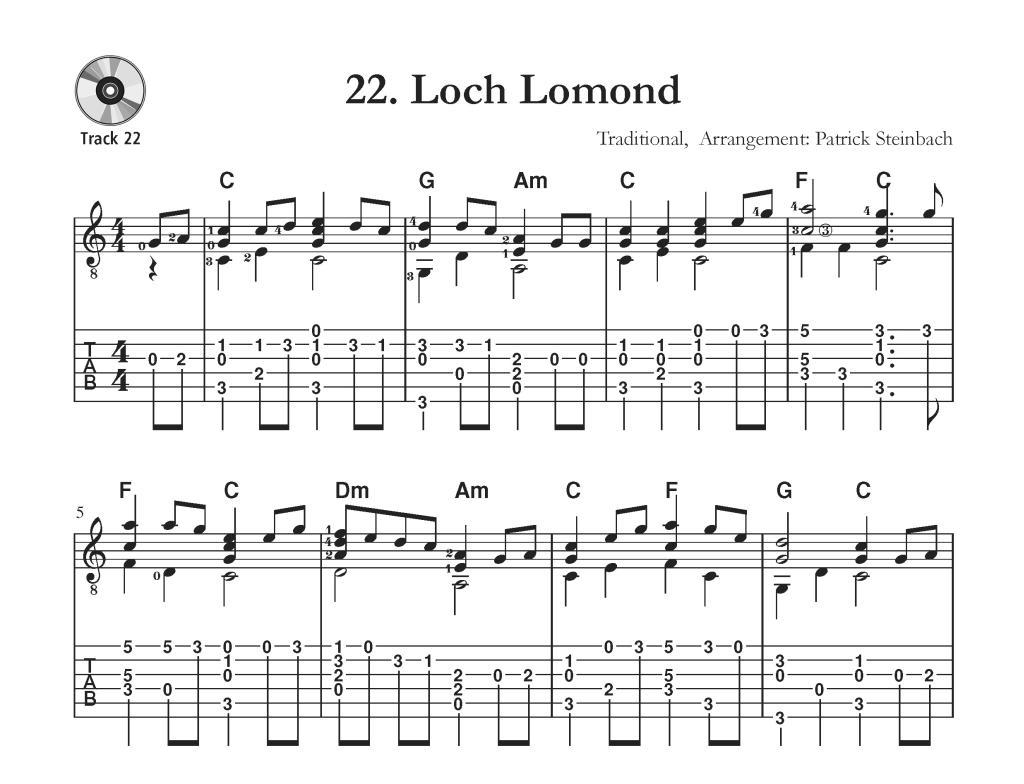 Beispielinhalt (Bild) Irish Guitar Tunes