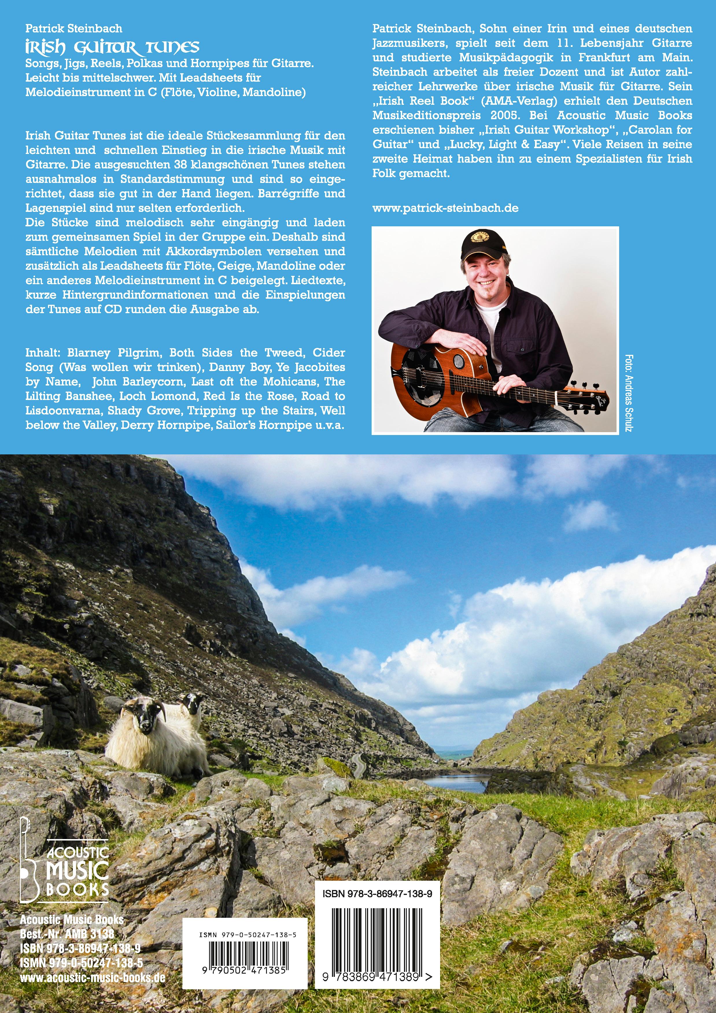 Rückseitencover Irish Guitar Tunes