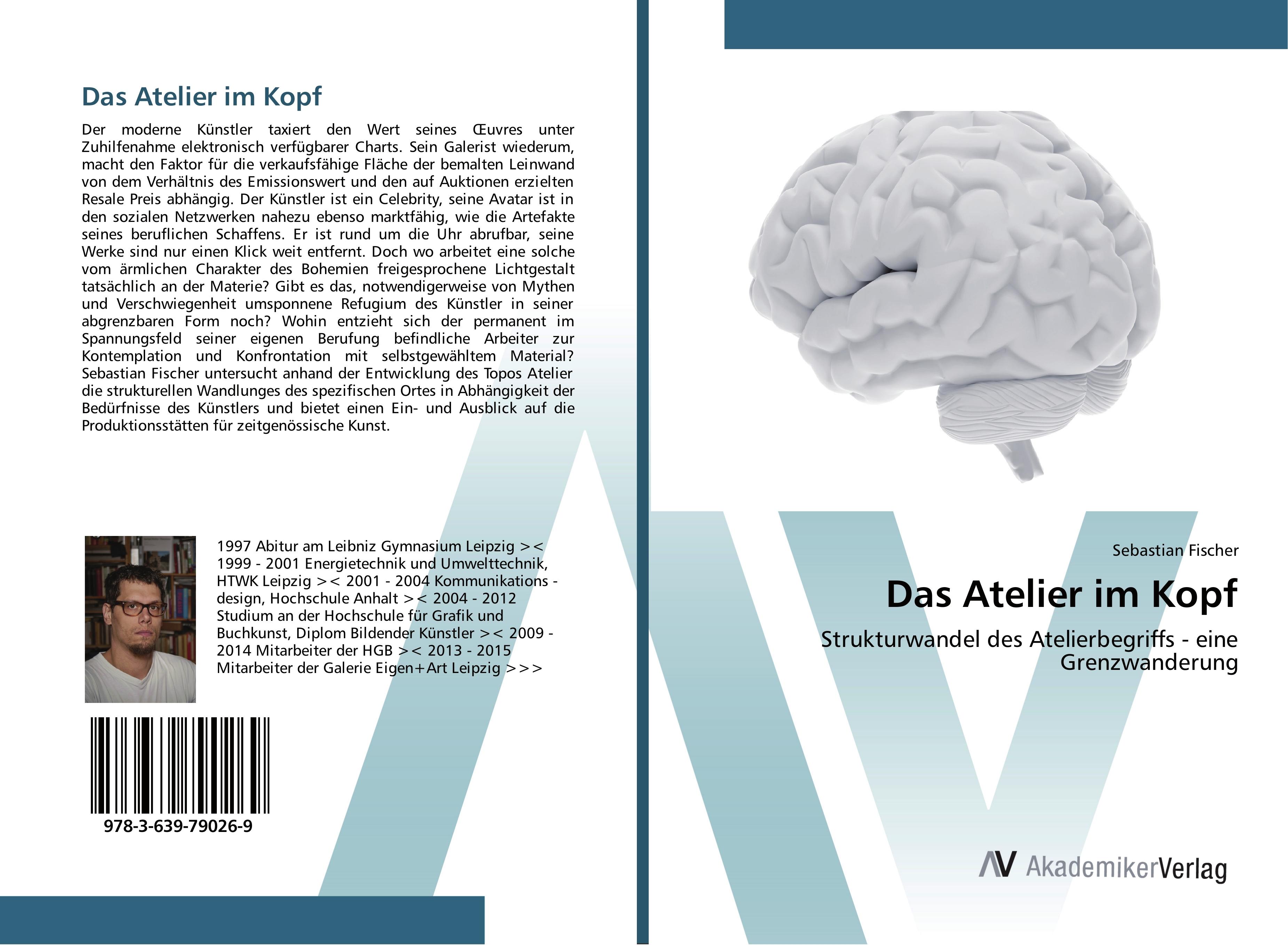 Vorderes Coverbild Das Atelier im Kopf