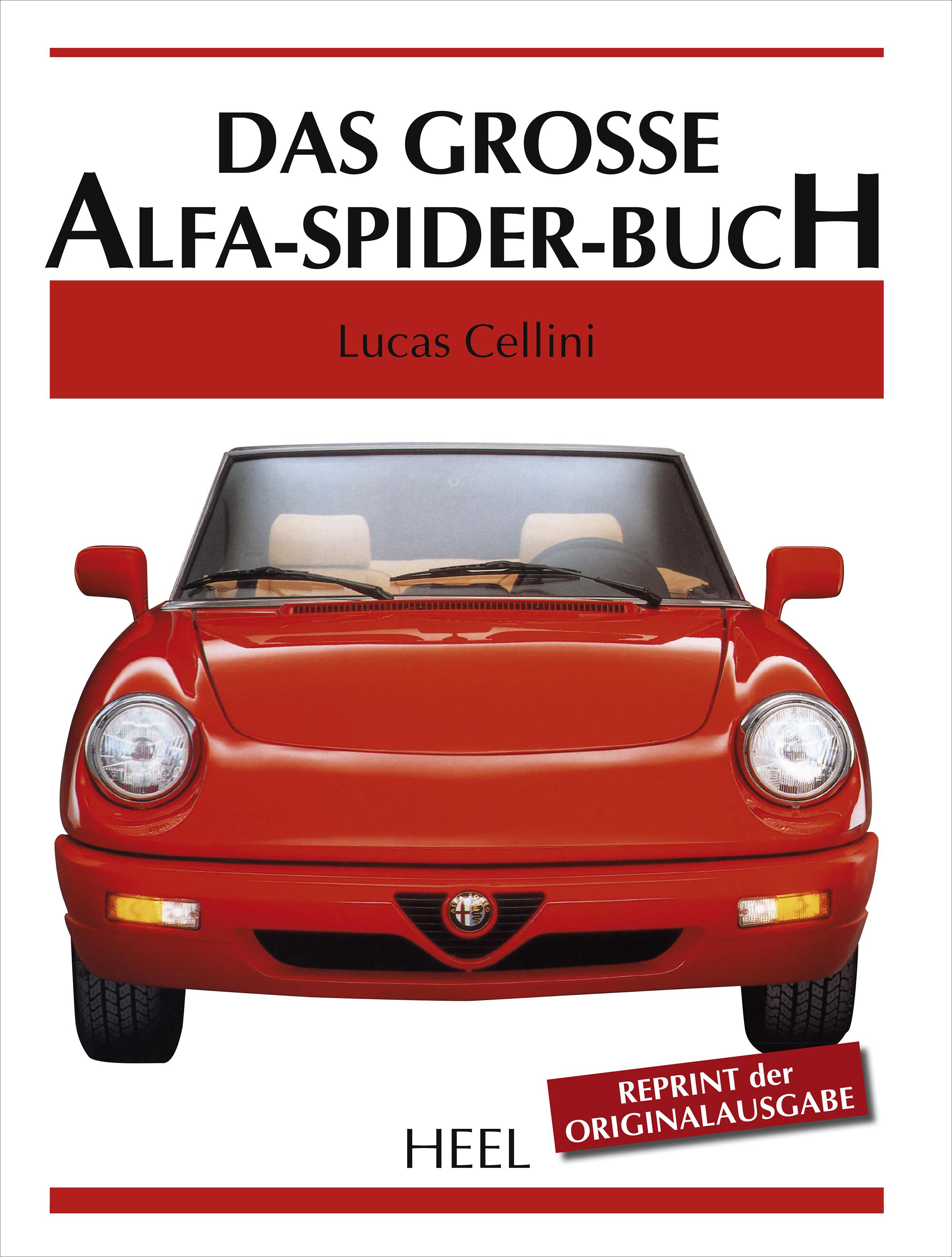 Vorderes Coverbild Das große Alfa-Spider-Buch