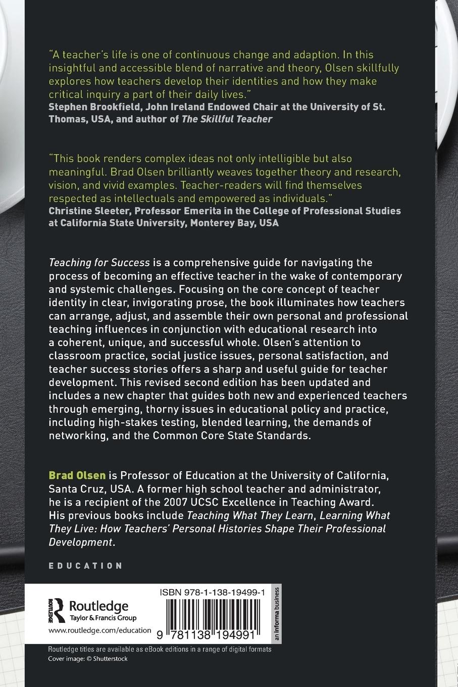 Rückseitencover Teaching for Success