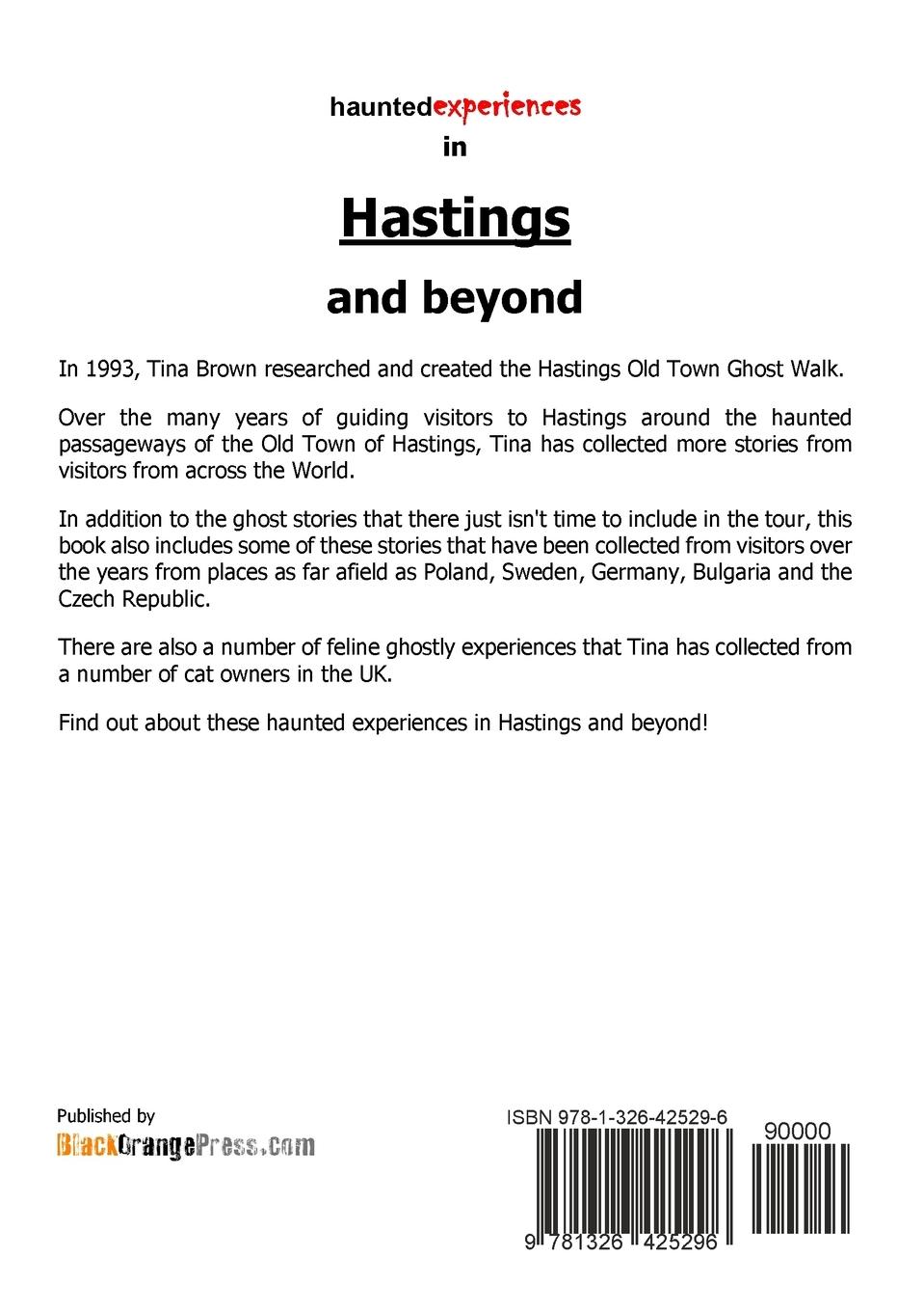 Rückseitencover Haunted Experiences in Hastings and Beyond