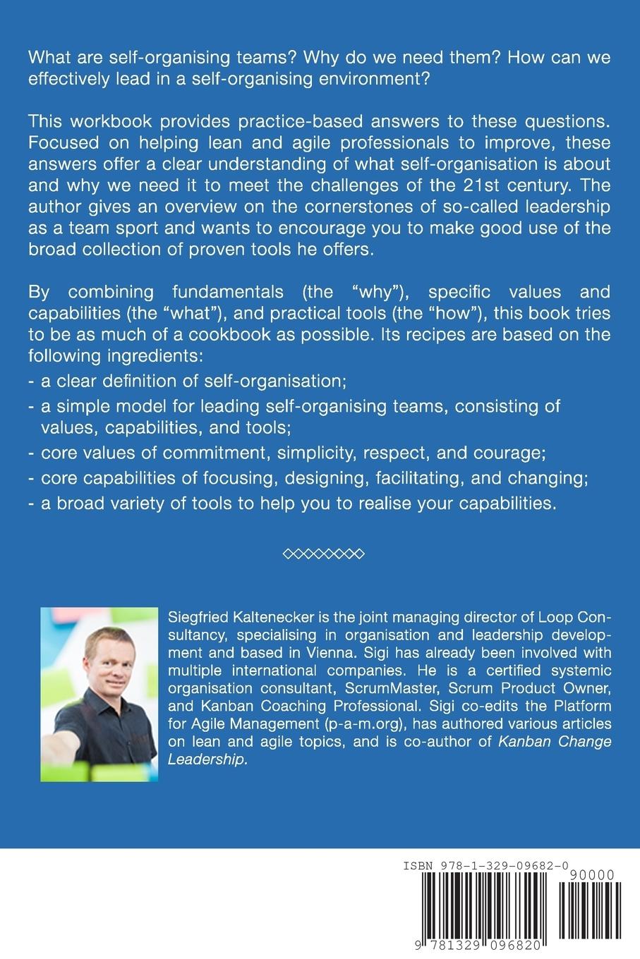 Rückseitencover Leading Self-Organising Teams