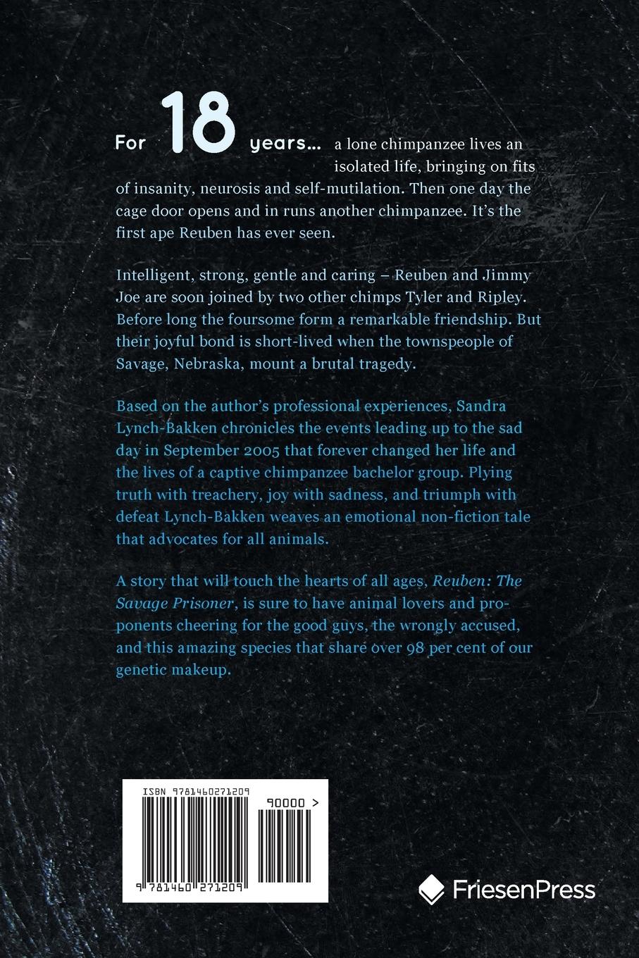 Rückseitencover Reuben - The Savage Prisoner