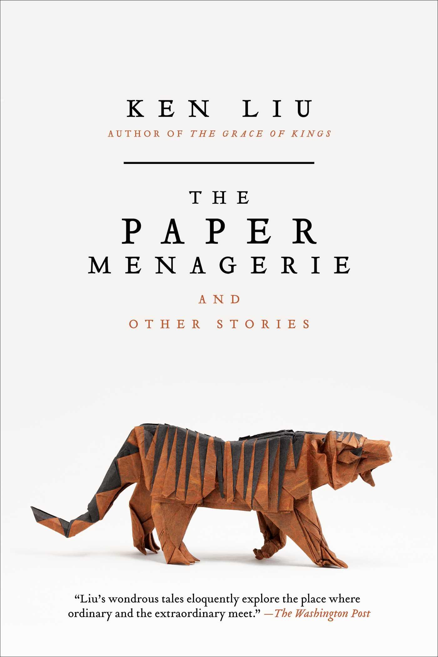 Vorderes Coverbild The Paper Menagerie and Other Stories