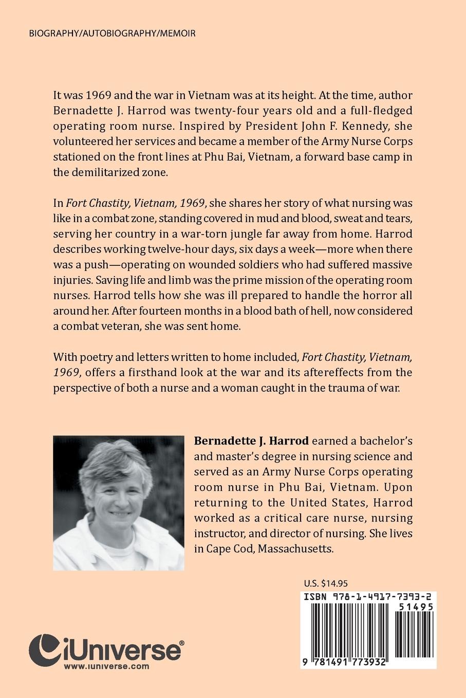 Rückseitencover Fort Chastity, Vietnam, 1969