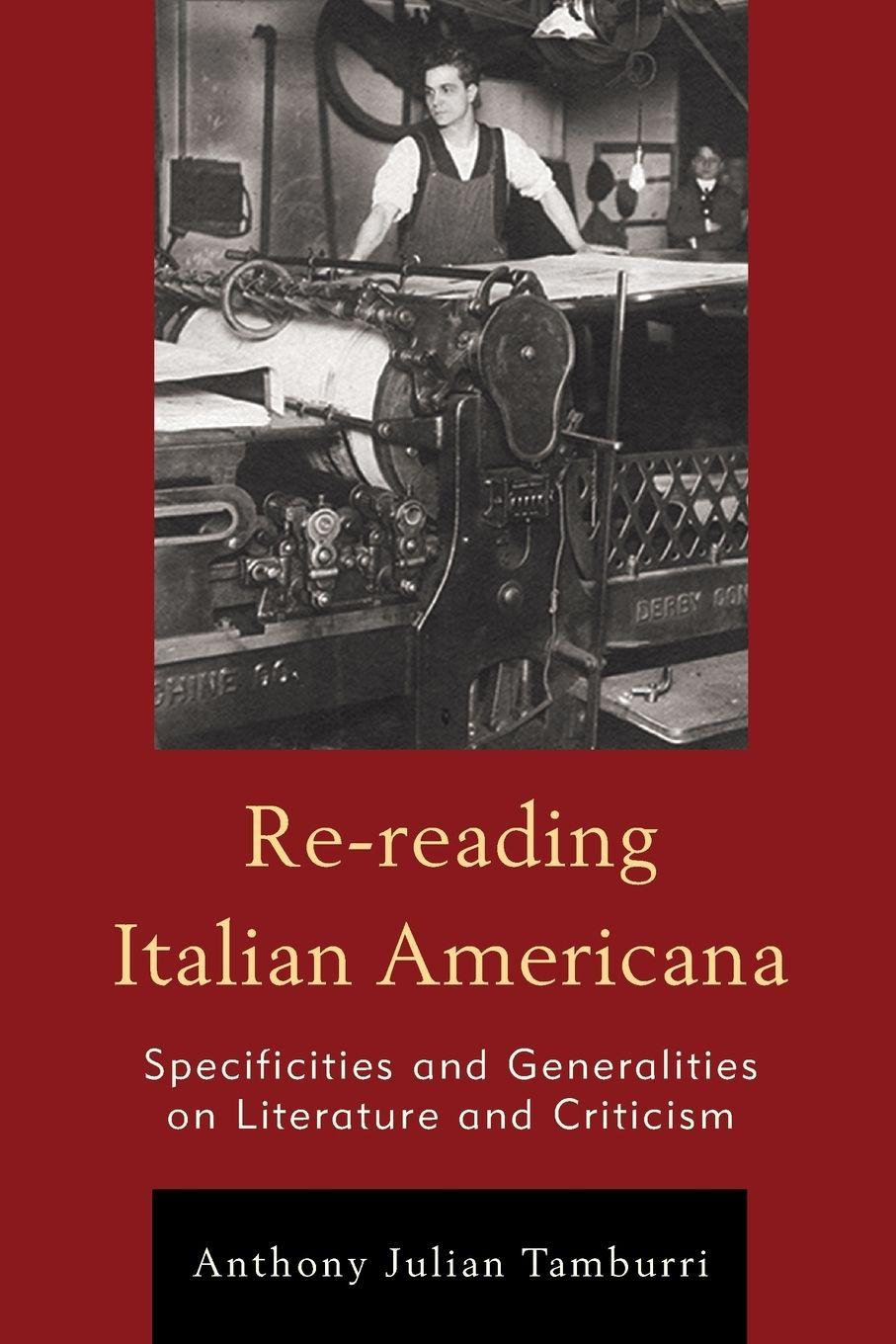 Vorderes Coverbild Re-reading Italian Americana