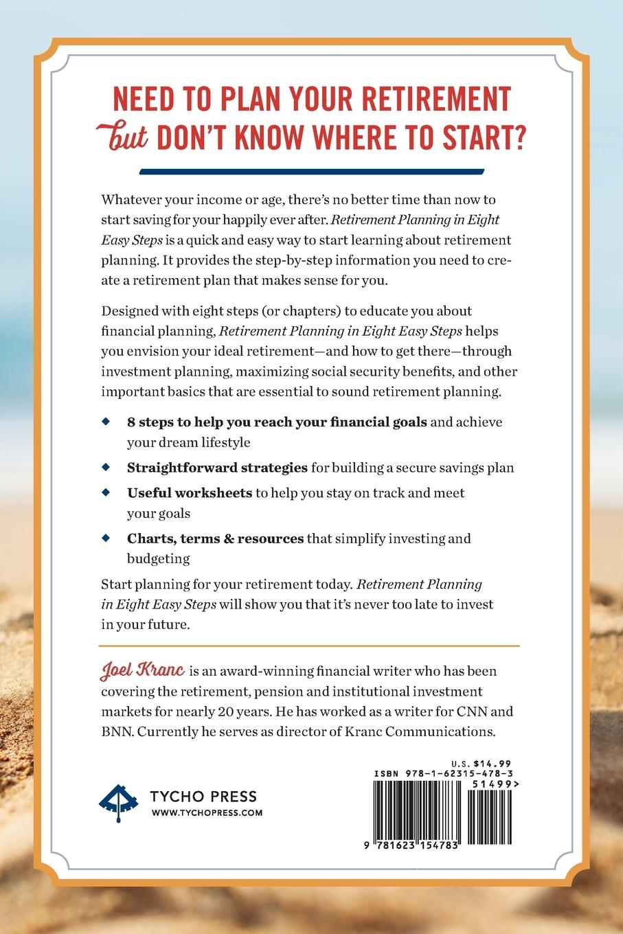 Rückseitencover Retirement Planning in 8 Easy Steps