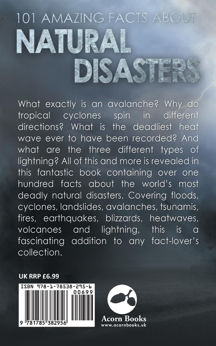 Rückseitencover 101 Amazing Facts about Natural Disasters
