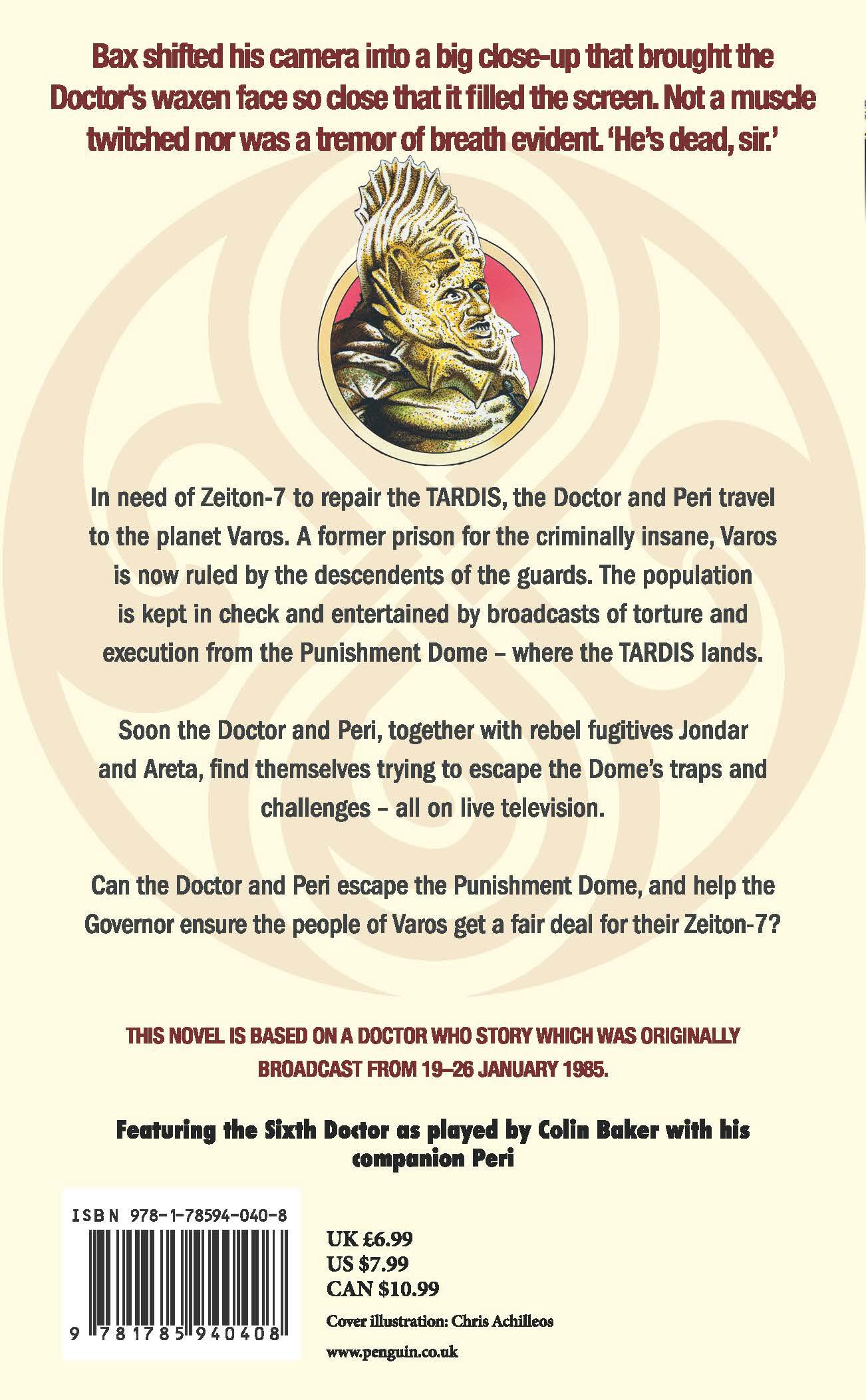 Rückseitencover Doctor Who