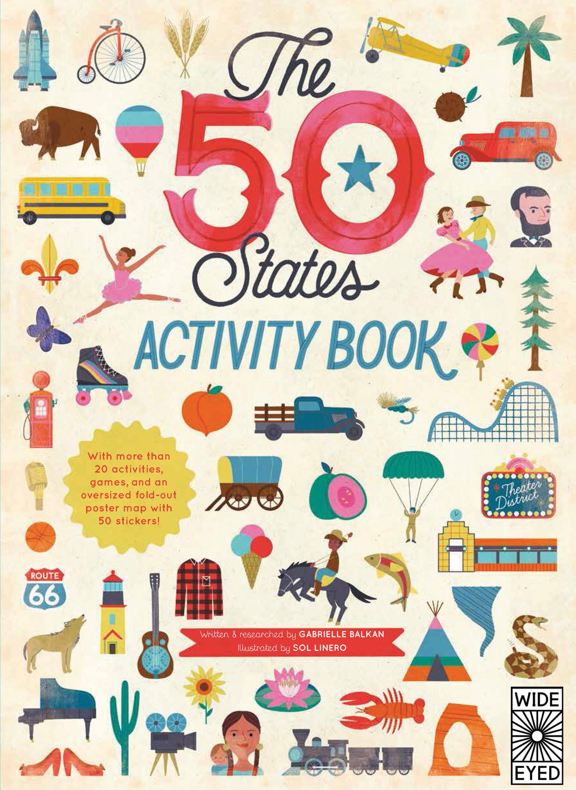Vorderes Coverbild The 50 States: Activity Book