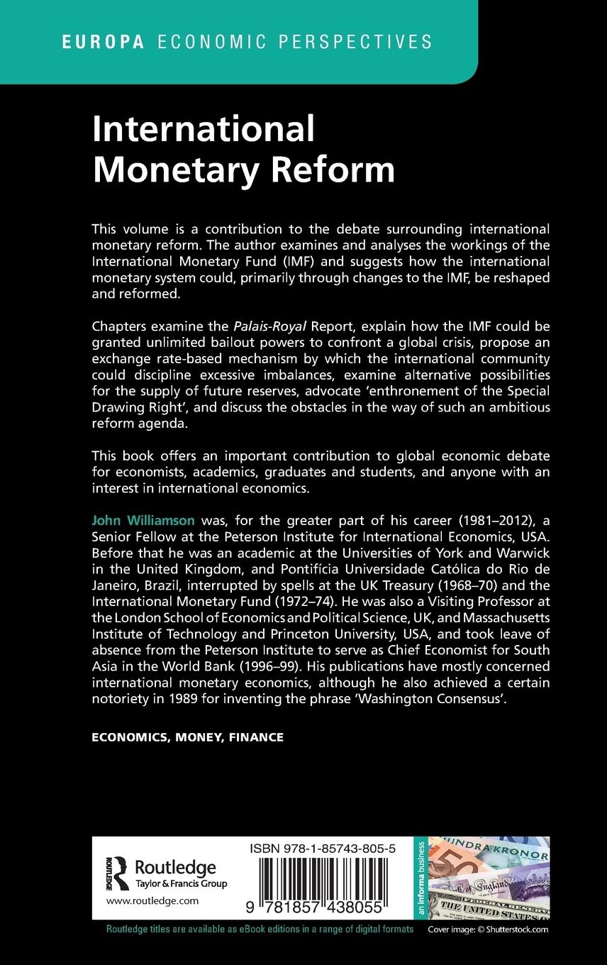 Rückseitencover International Monetary Reform