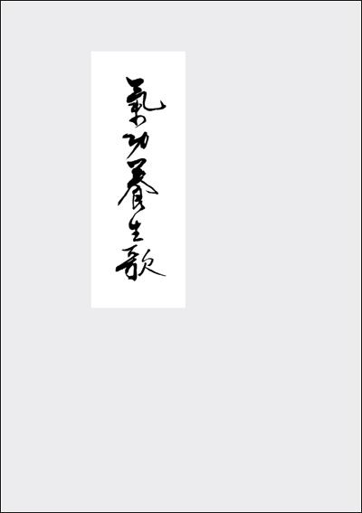 Vorderes Coverbild Qigong Yangsheng - Ein Lehrgedicht