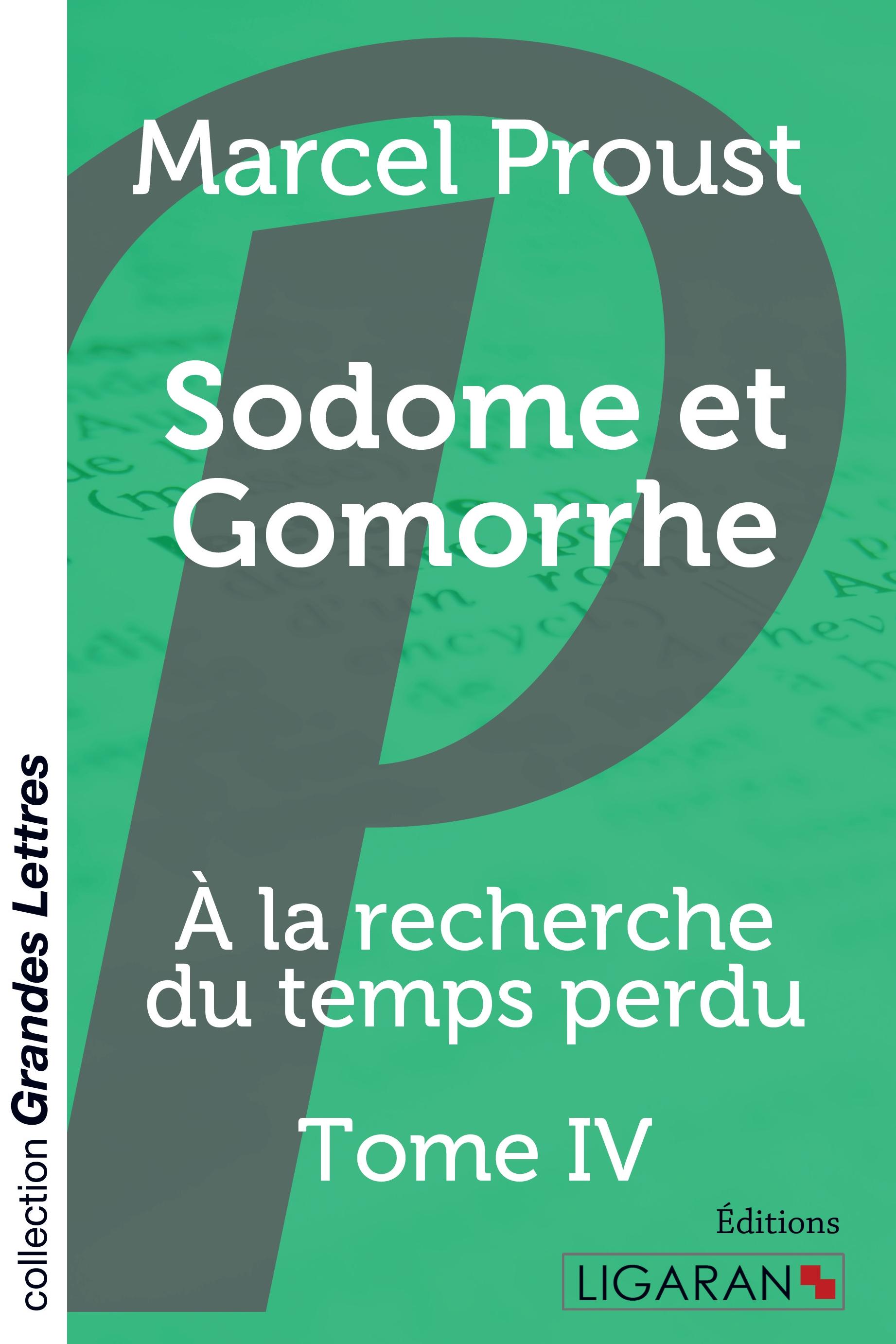 Vorderes Coverbild Sodome et Gomorrhe (grands caractères)
