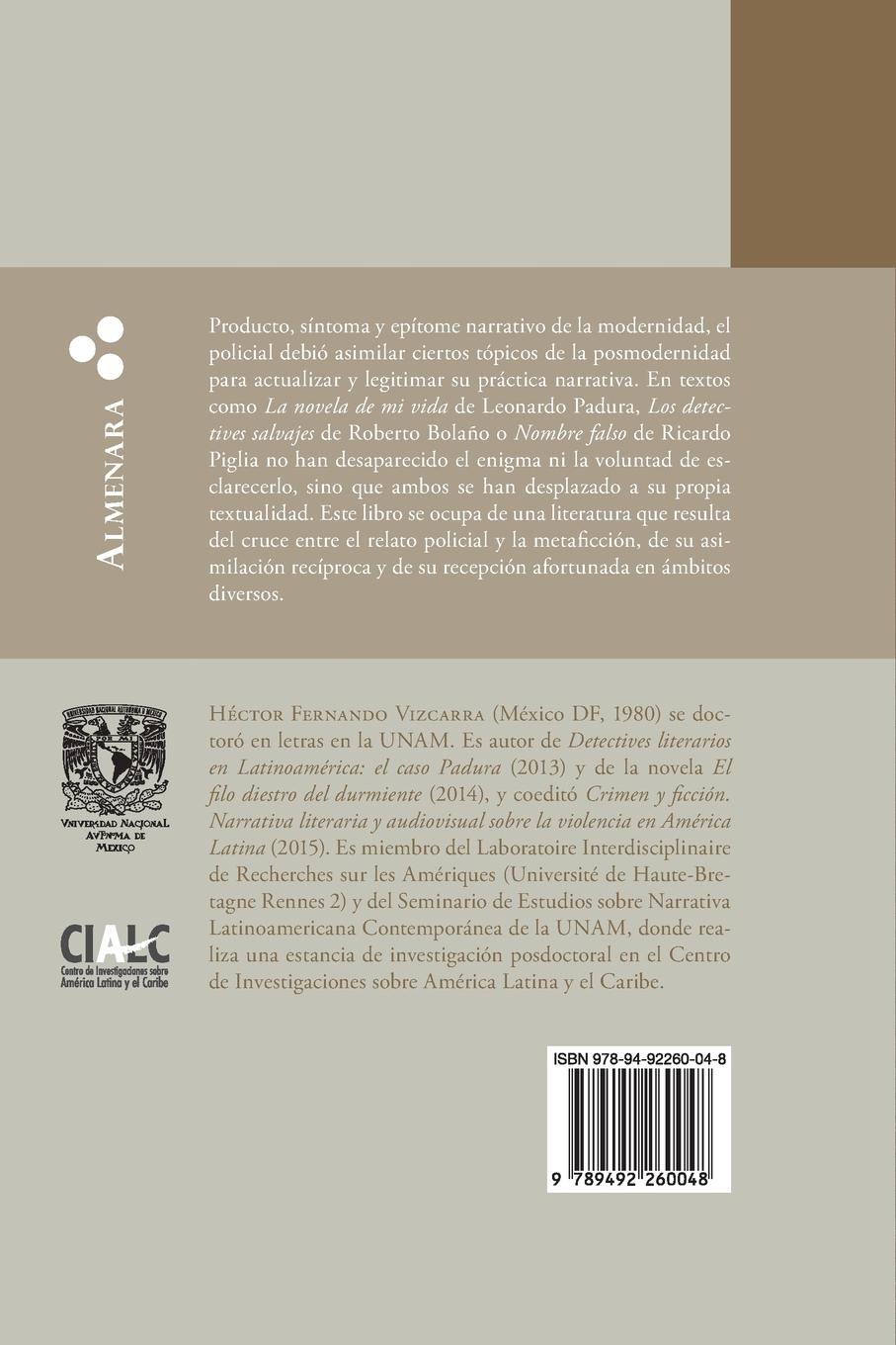 Rückseitencover El enigma del texto ausente. Policial y metaficción en Latinoamérica