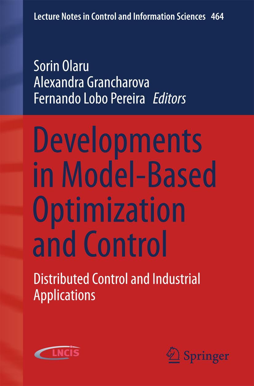 Vorderes Coverbild Developments in Model-Based Optimization and Control