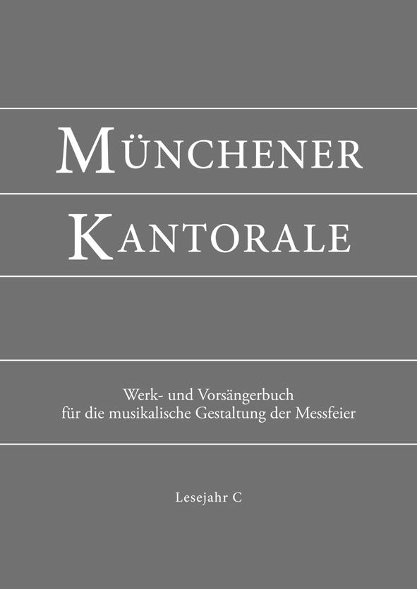 Vorderes Coverbild Münchener Kantorale: Lesejahr C. Werkbuch