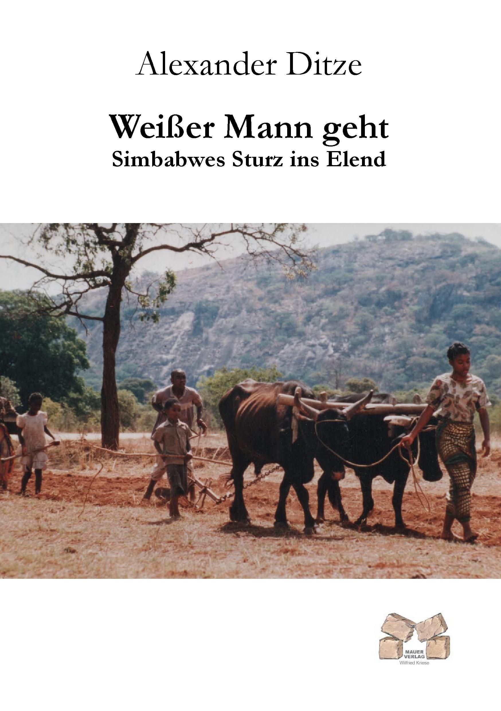 Vorderes Coverbild Weißer Mann geht