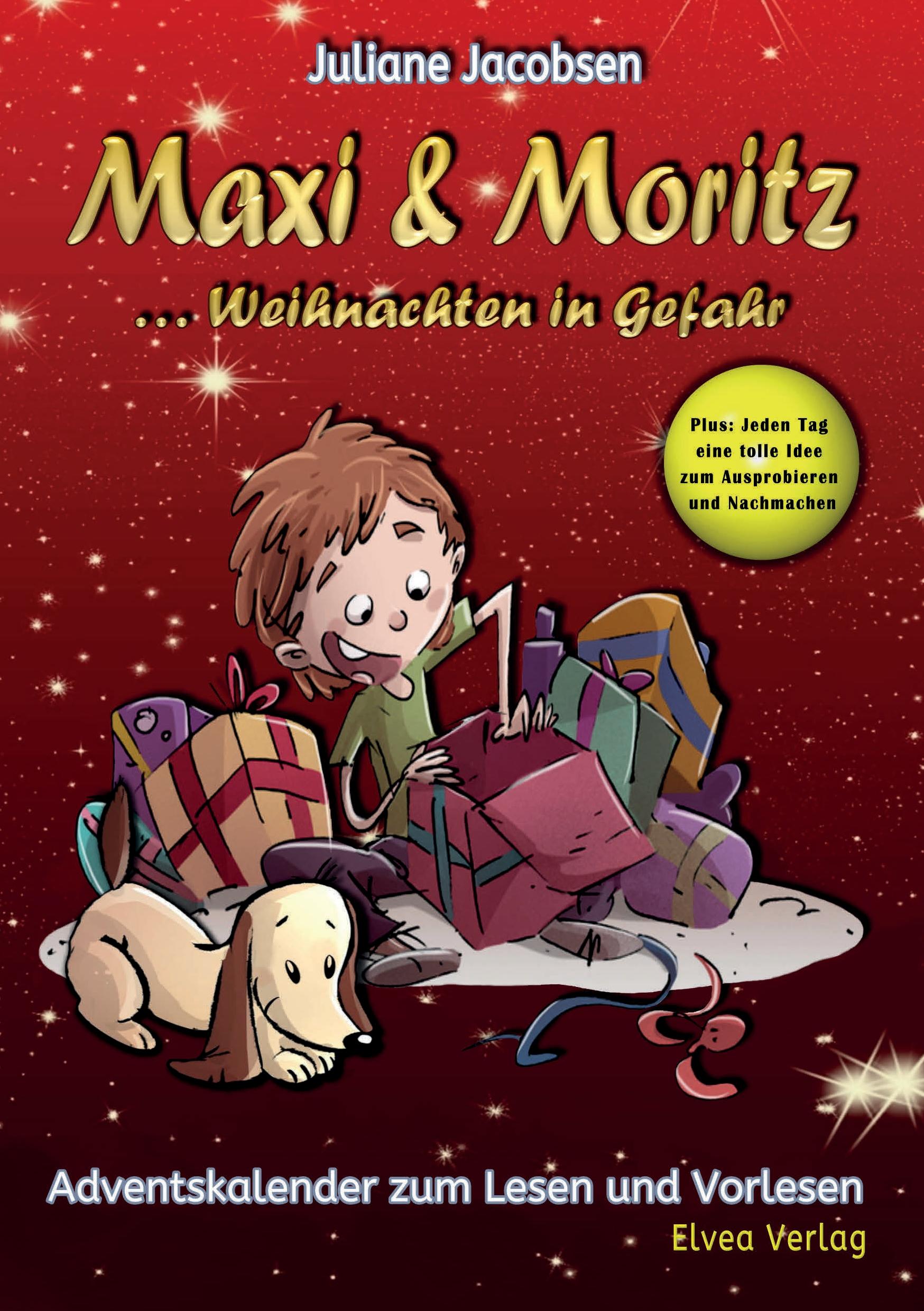 Vorderes Coverbild Maxi & Moritz ... Weihnachten in Gefahr