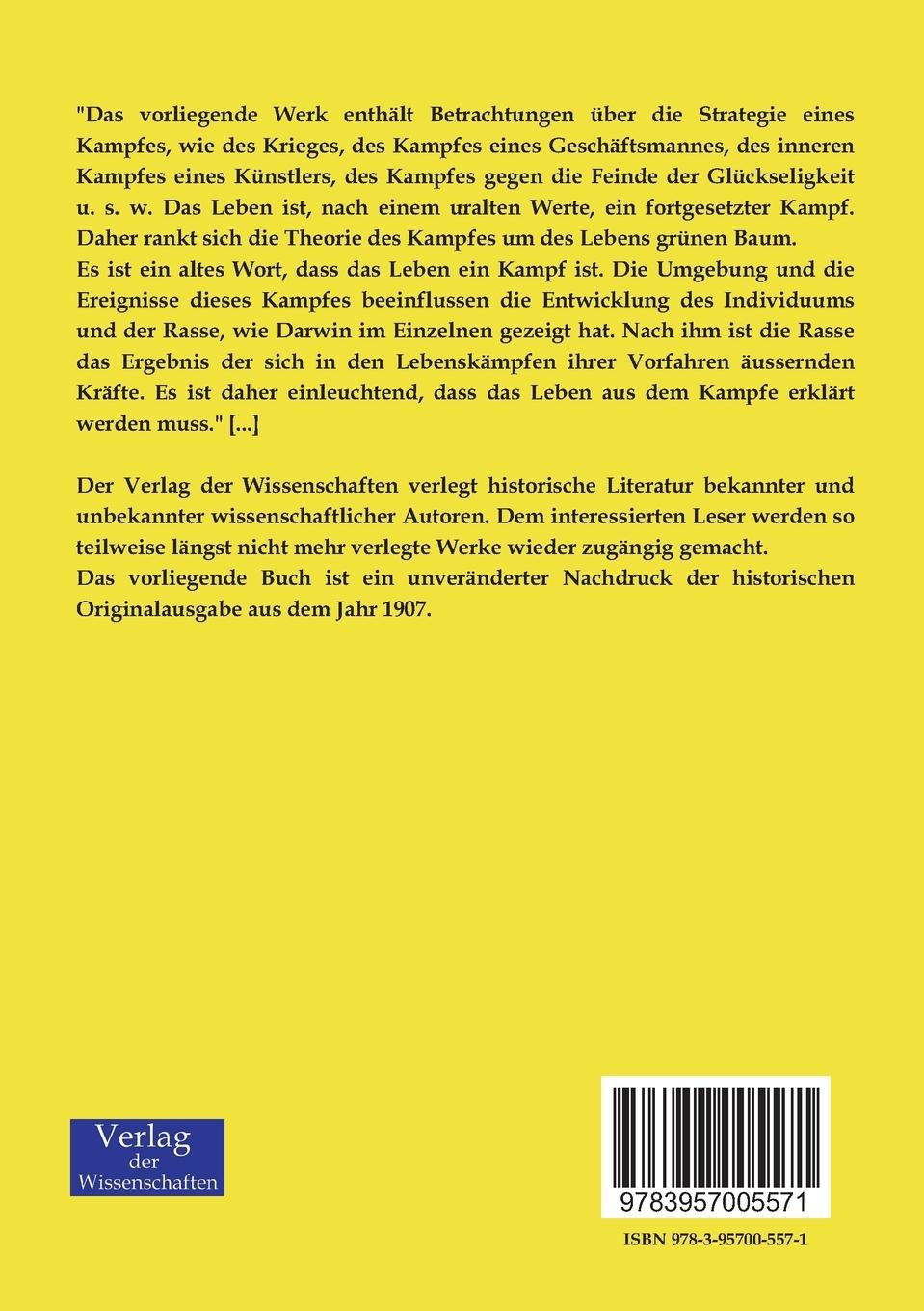 Rückseitencover Kampf