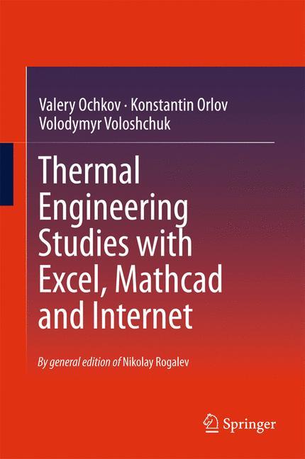 Vorderes Coverbild Thermal Engineering Studies with Excel, Mathcad and Internet