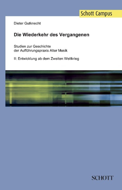 Vorderes Coverbild Die Wiederkehr des Vergangenen