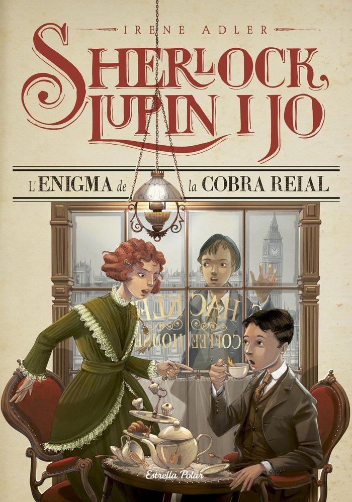 Vorderes Coverbild L'enigma de la cobra reial : Sherlock, Lupin i jo 7