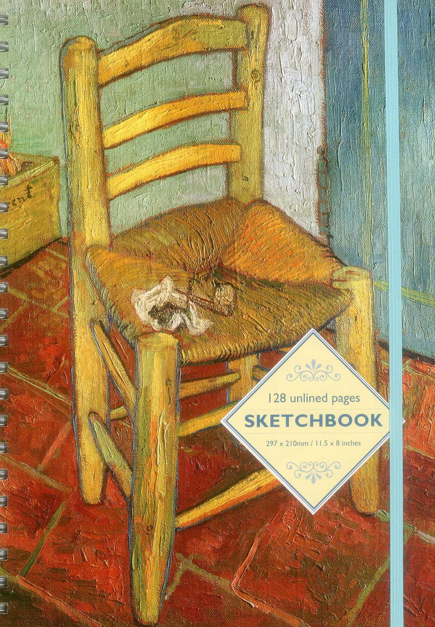 Vorderes Coverbild Sketchbook: Vincent's Chair (Vincent Van Gogh)