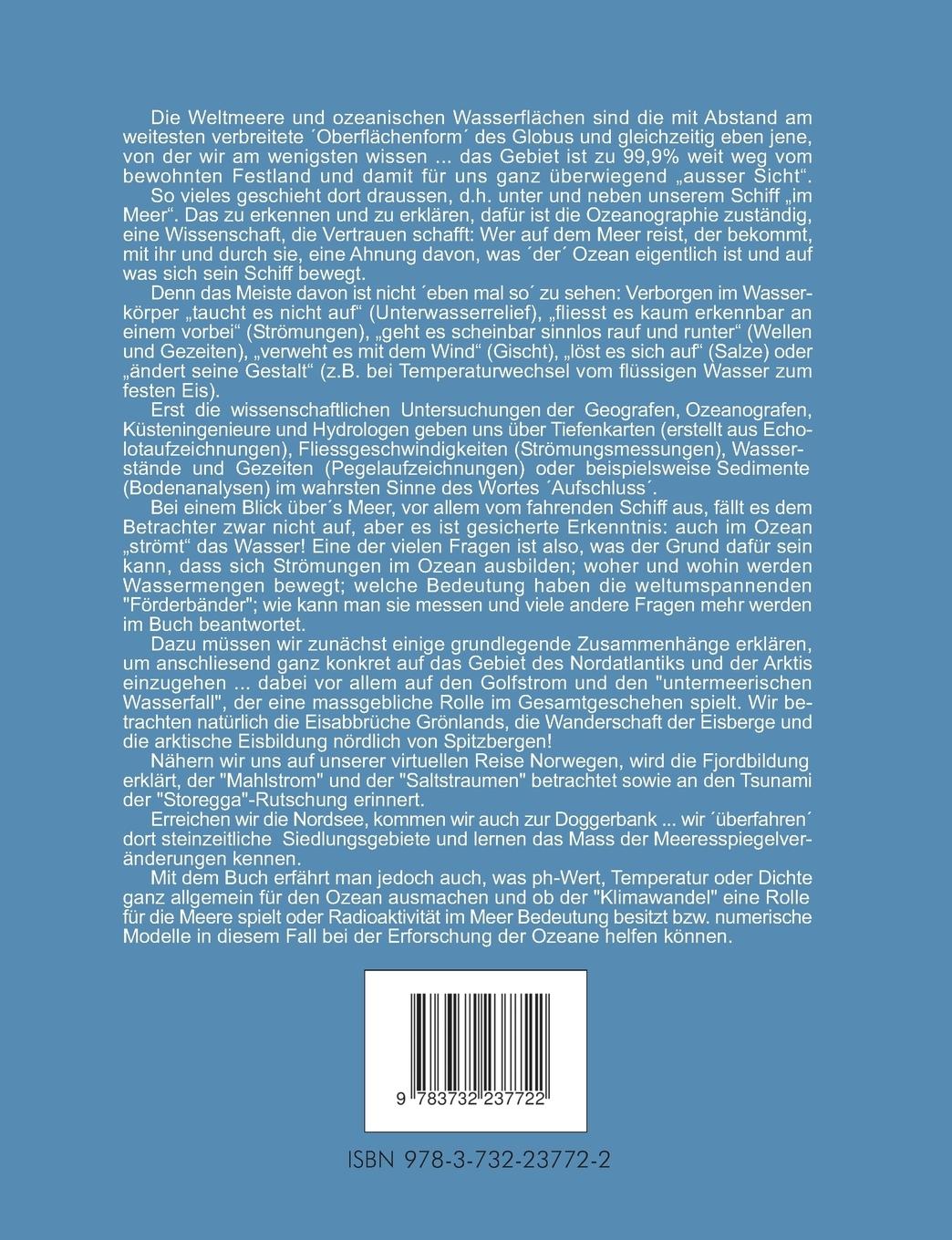 Rückseitencover "Ausser Sicht" ... Ozeanographie für Seereisende