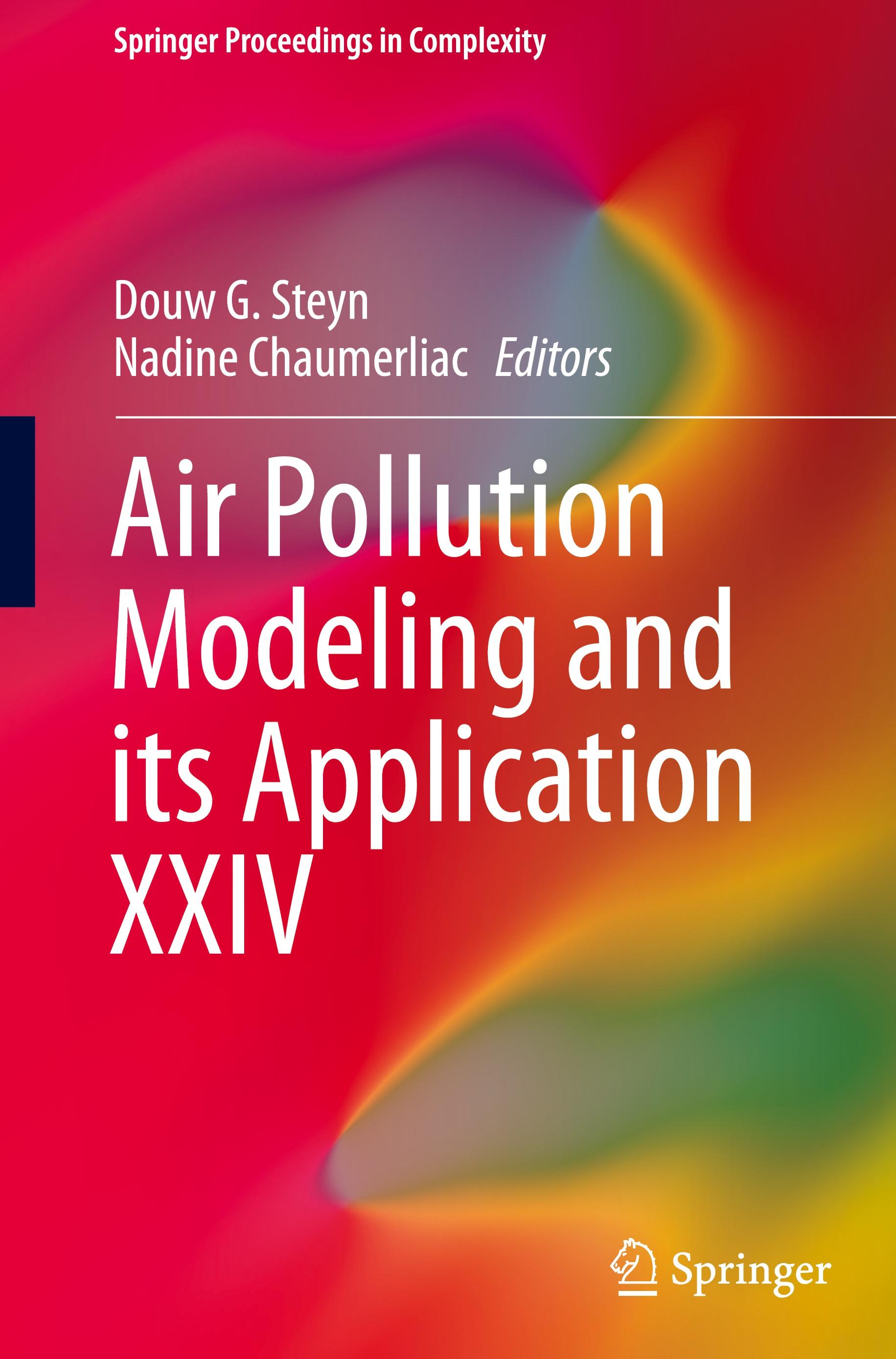 Vorderes Coverbild Air Pollution Modeling and its Application XXIV