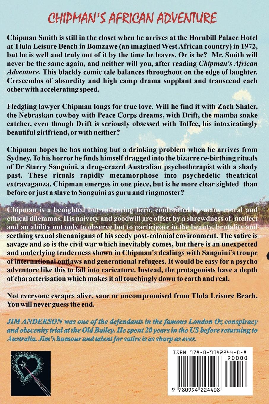 Rückseitencover Chipman's African Adventure