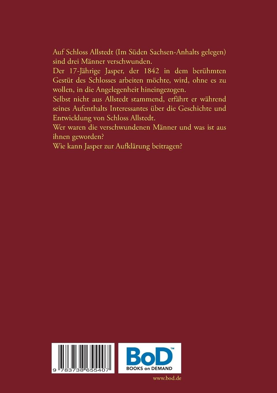 Rückseitencover Schatten über Schloss Allstedt