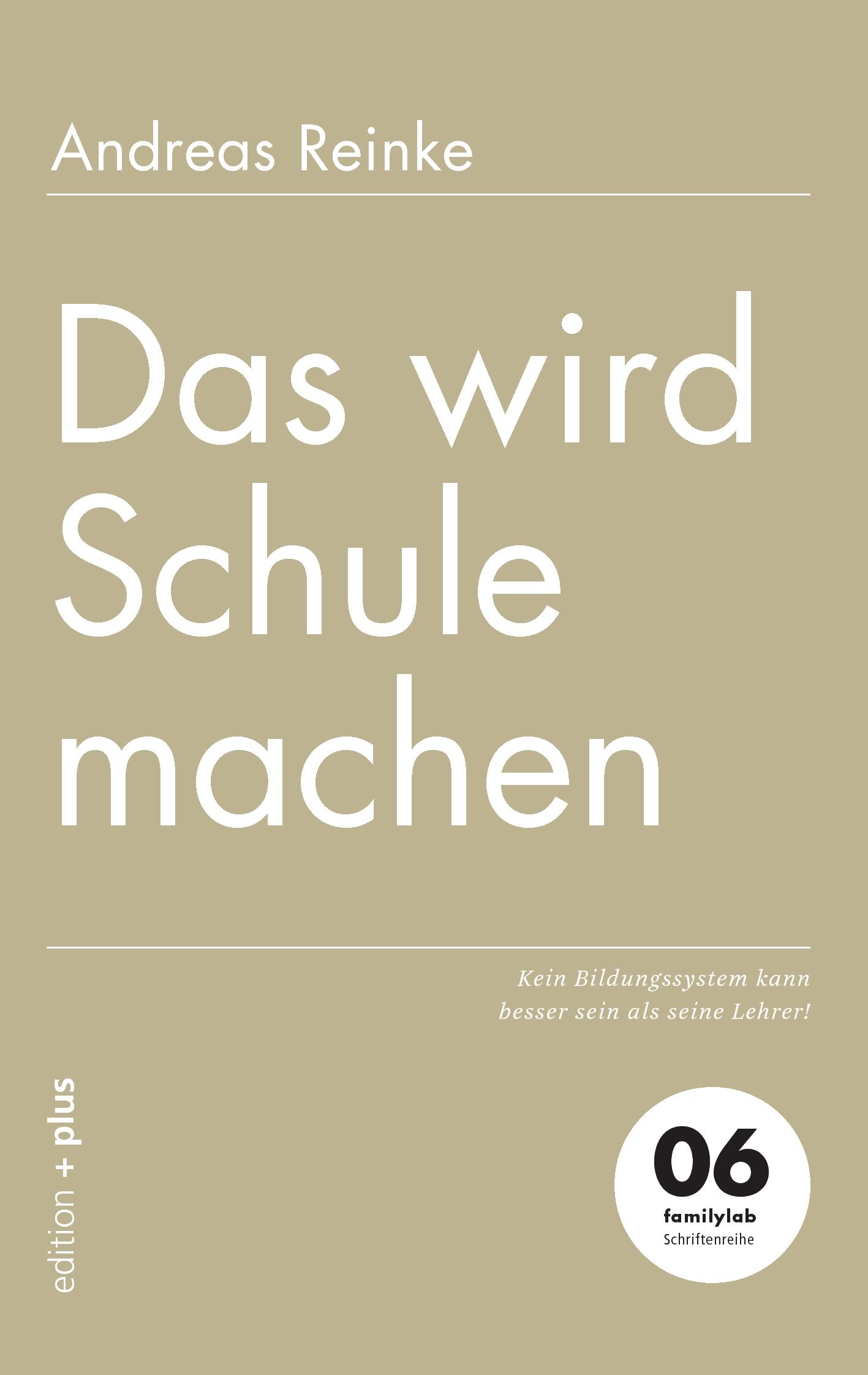 Vorderes Coverbild Das wird Schule machen